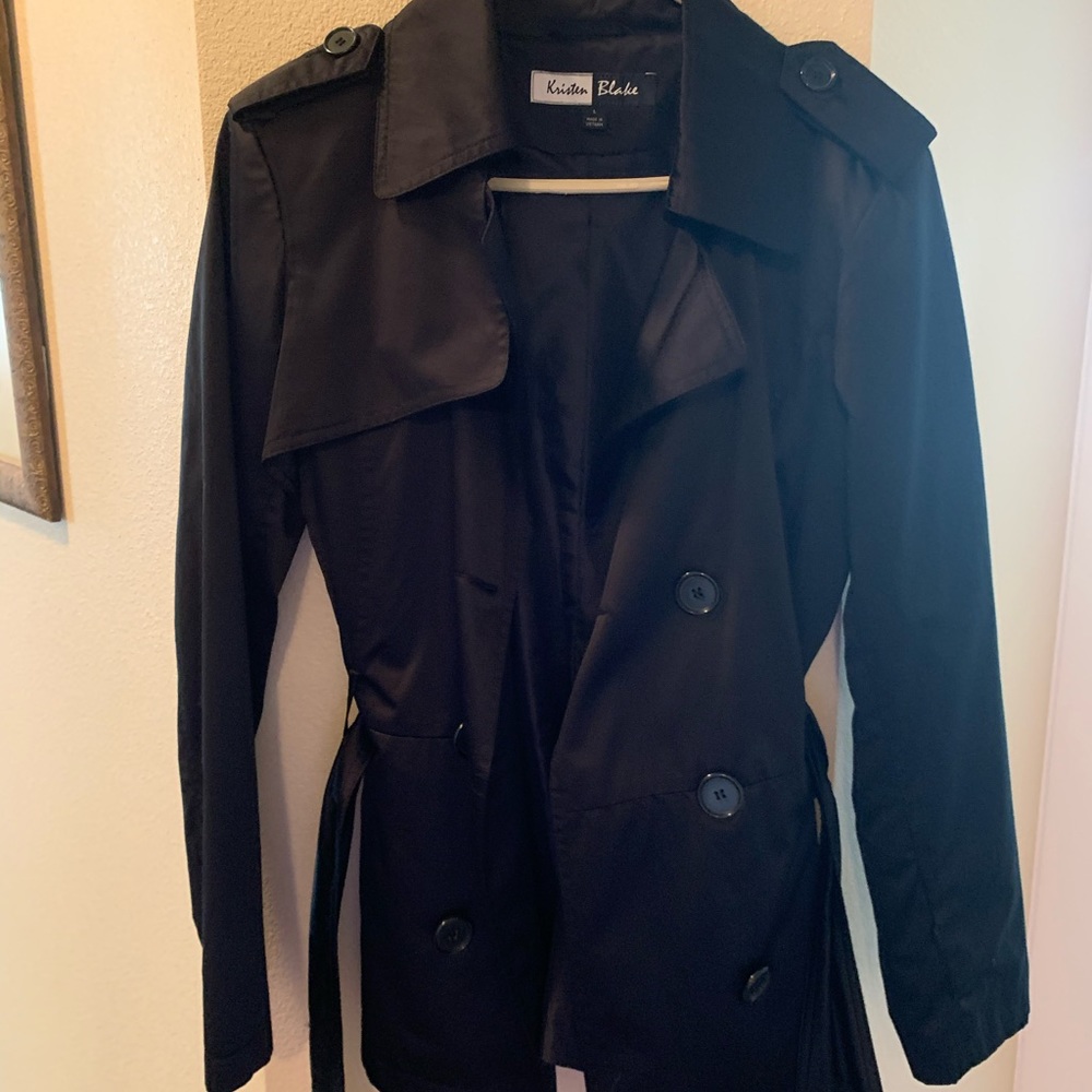 Kristen Blake trench coat
